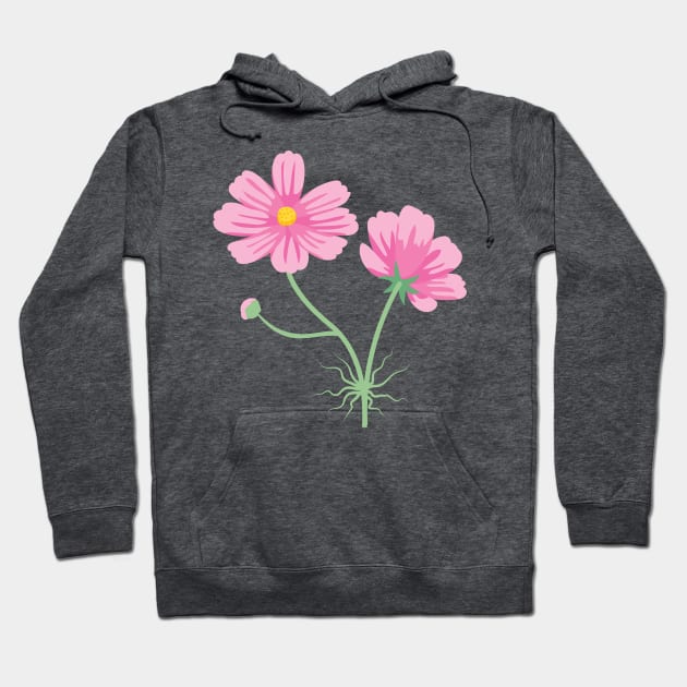 Cute Colorful Flower Hoodie by SWON Design